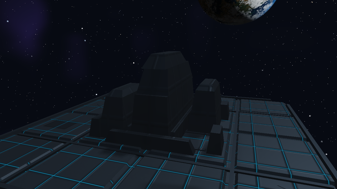 Production render of a tall industrial ridge landmark.